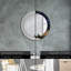Huldar Glass Flat Wall Mirror