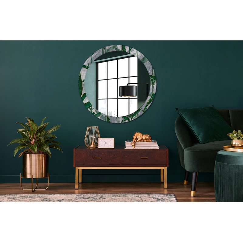 Huldar Glass Flat Wall Mirror