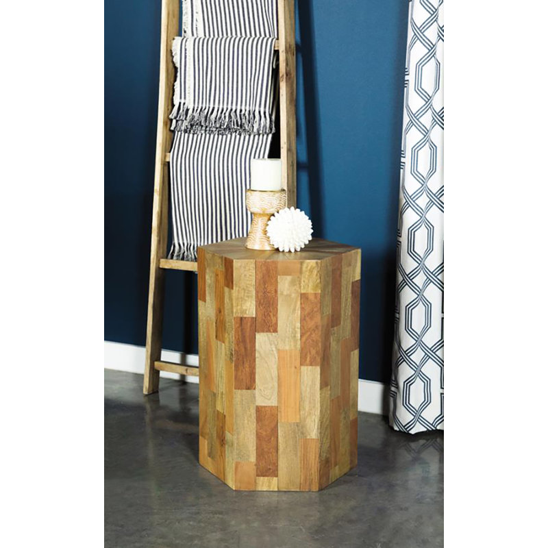 Solid Wood End Table