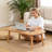 Wooden Folding Coffee Table, Japanese Rectangular Tatami Tea Table with Folding Legs, Portable Multifunctional Low Coffee Table Floor Table For Living Room Home Office-1332760641