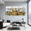 Ensemble de 3 impressions sur toile, "Angkor Wat"-581620893
