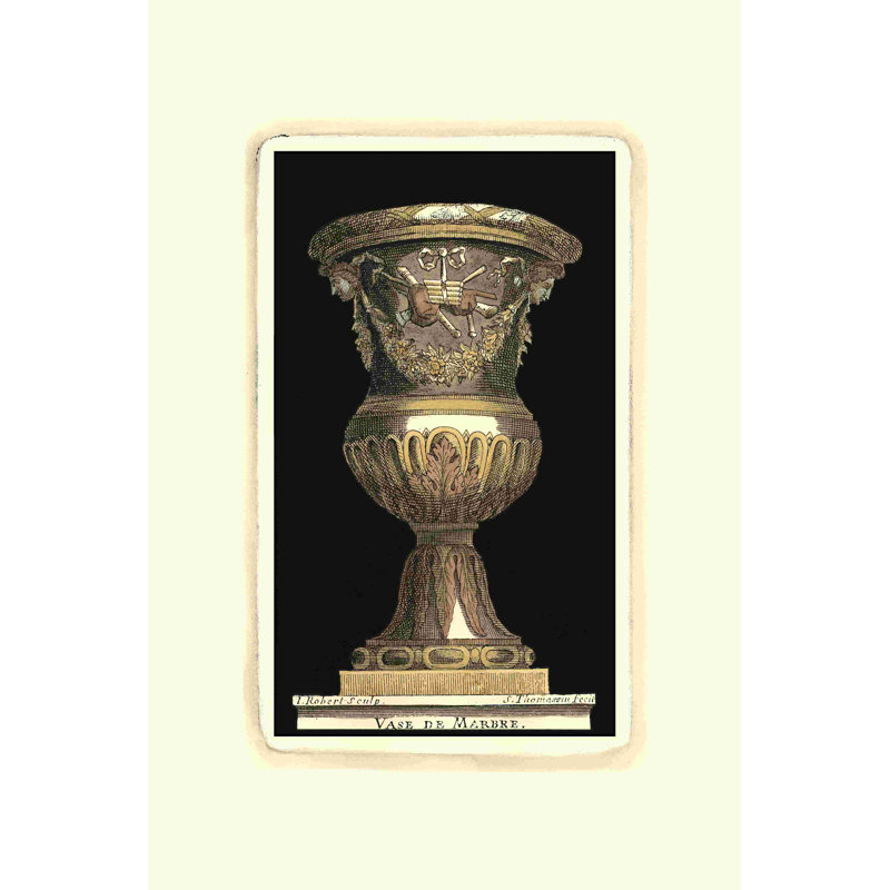 Vase Renaissance IV, H 12 po x l 8 po