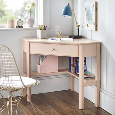 Careyann Solid Wood Writing Desk