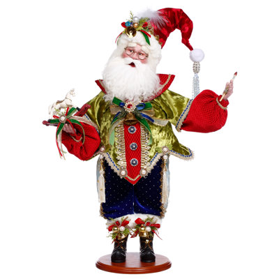 Rocking Horse Santa - 24.5 Inches
