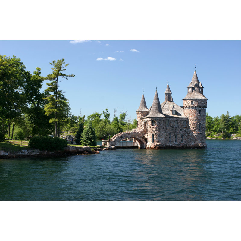 Lennex Boldt Castle Power House - Wrapped Canvas Print, 61cm H x 91cm W x 3.8cm D