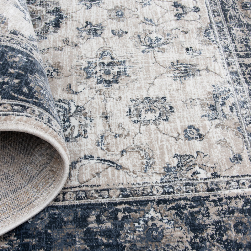 Tapis intérieur / extérieur en polypropylène Bungalow Bungalow Quinonez Oiel, Rectangle 5 pi 2 po x 7 pi 5 po