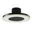 Grassmere 1 - Light Black LED Drum Pendant