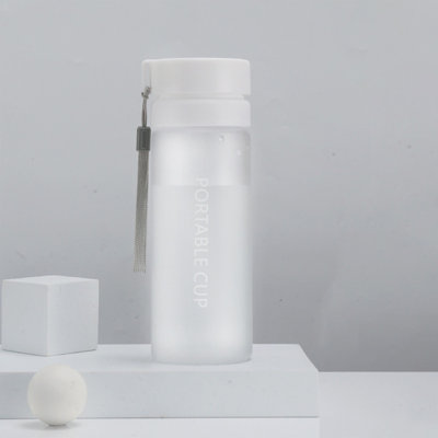 Artificial Flower Large Capacity Sports Water Bottle Portable Outdoor Tumbler Cup For Students Couples With Tea Infuser Flower Tea Cup Plastic Water Bottle
