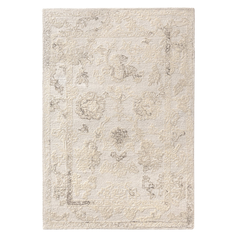 Tapis intérieur en laine touffeté à la main Marlyn, 9 pi x 12 pi