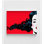 «Black Curls», reproduction d'art, jolie femme encadrée, art féminin vif, impression d'affiche rouge, affiche féminine délicate, art mural encadré