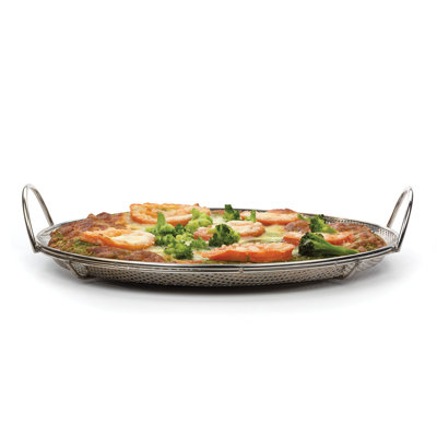 RSVP International Stainless Steel 11.75'' Pizza Stone