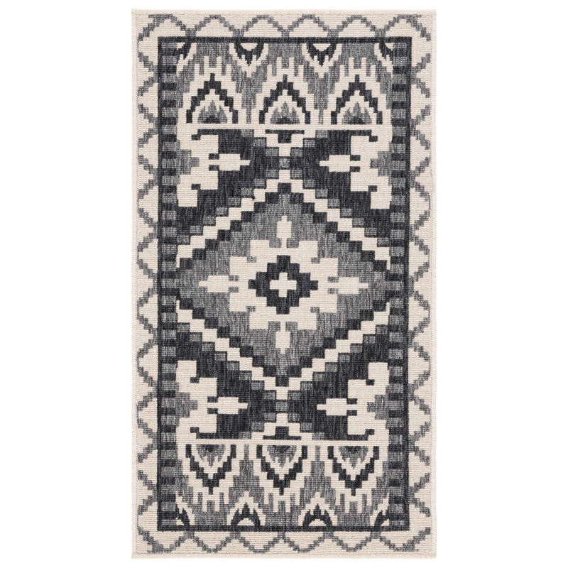 Northpoint Veranda Performance Southwestern Indoor/Outdoor Area Rug, Rectangle 2' x 3'7"