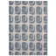 Wool Geometric Area Rug in Light Gray/Gray-74187189