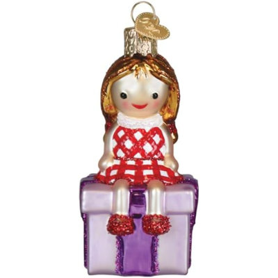 Old World Christmas Blown Glass Ornament for Christmas Tree, Misfit Doll