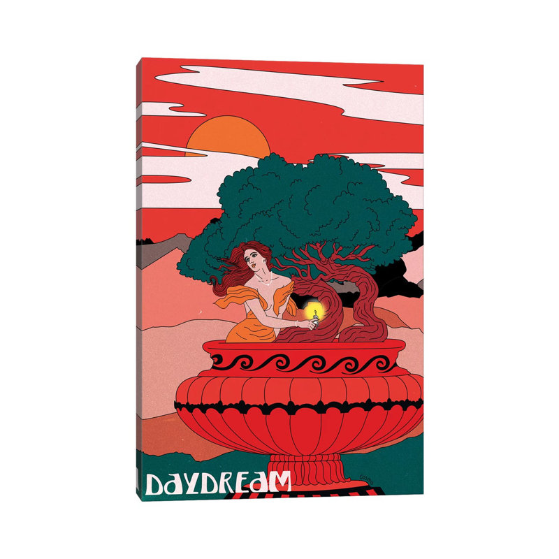 Daydream by Cosmo - Wrapped Canvas Print, 30.48 cm H x 45.72 cm W