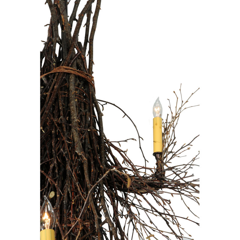 Twigs 15 - Light Chandelier