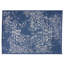 Tapis bleu rectangulaire en polypropylène 7 pi x 5 pi 3 po
