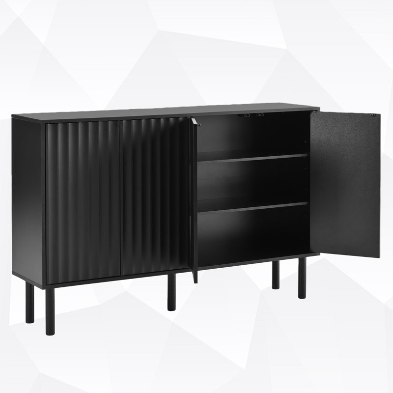 Armoire de rangement pour chaussures 16 paires, Noir