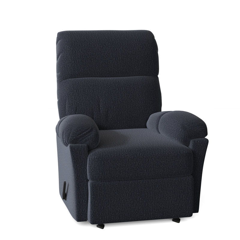 Fauteuil inclinable manuel berçant standard de 33,5 po Balmore, Indigo noir performance