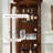 Nut-brown Solid Wood+Glass Display Cases