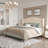 Upholstered Tufted Headboard Bed Wingback Bed-2044547580-2040993097