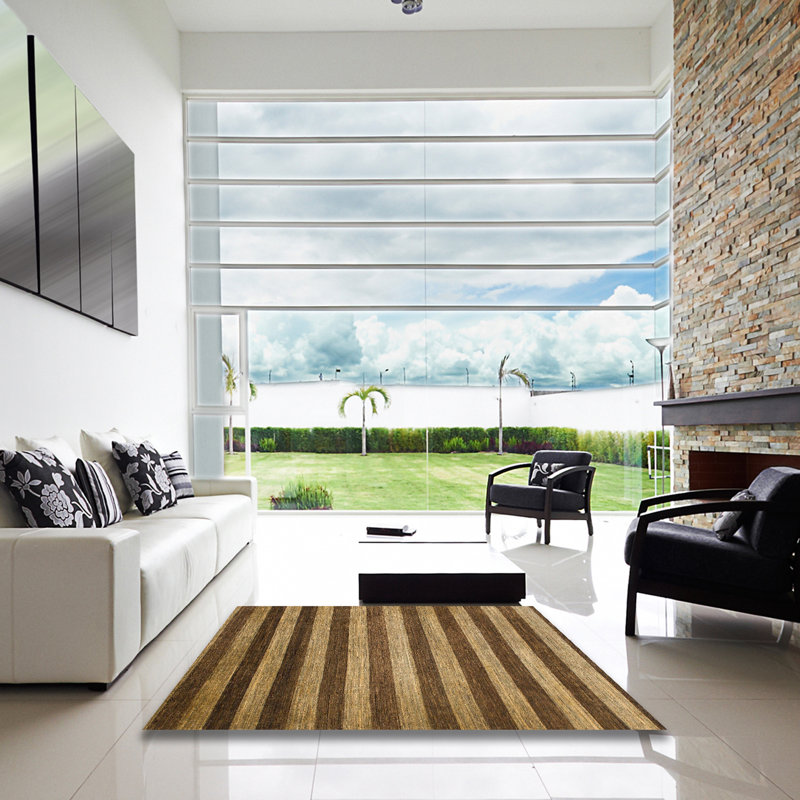 Tapis abstrait moderne 1413, Carré 4 pi
