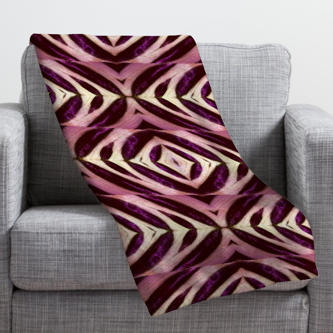 Wagner Campelo Throw Blanket Deny Designs 