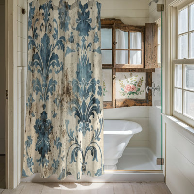Rideau de douche Nostalgic Mosaic - Premium