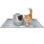 Tapis de lit pour chat lavable The Avalon Society, bleu argenté, 36 x 48 po-121373146-121373149
