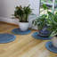 Ensemble de sous-pieds pour plantes d'intérieur / extérieur 12 "WaterHog® Squares-86813150