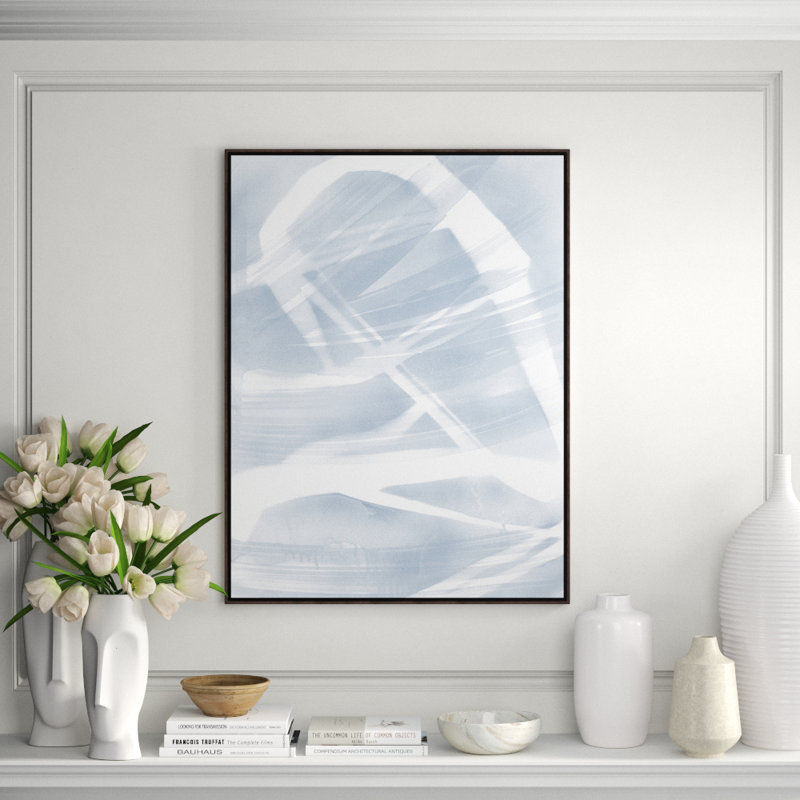 Light Touch II Print by Guseul Park, Brush Gel Framed, 64.5" H x 48.5" W