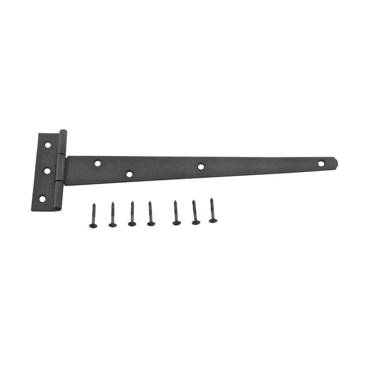 The Renovators Supply Inc. Black Iron T Strap Hinge 6 Inches Decorative  Arrow Tee Hinge Cabinet Door Or Gate Hinge - Wayfair Canada