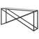 Calix Glass Top Console Table