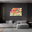 «Garden Fireworks» par Annelein Beukenkamp, art mural en verre acrylique-623056841