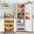 4-Tier Rolling Snack Cart
