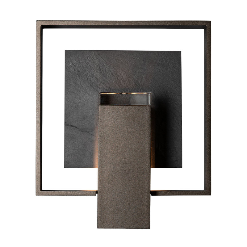 Shadow Box Aluminum Wall Light, Oil Rubbed Bronze, 8.5" H x 7" W x 4" D