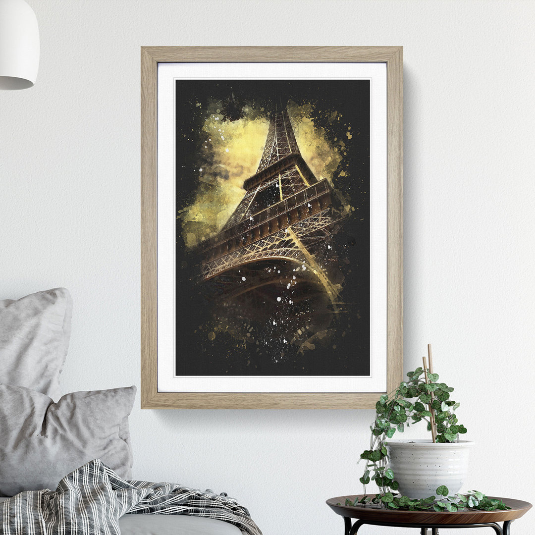 Eiffel Tower Vol.7 - Picture Frame Graphic Art