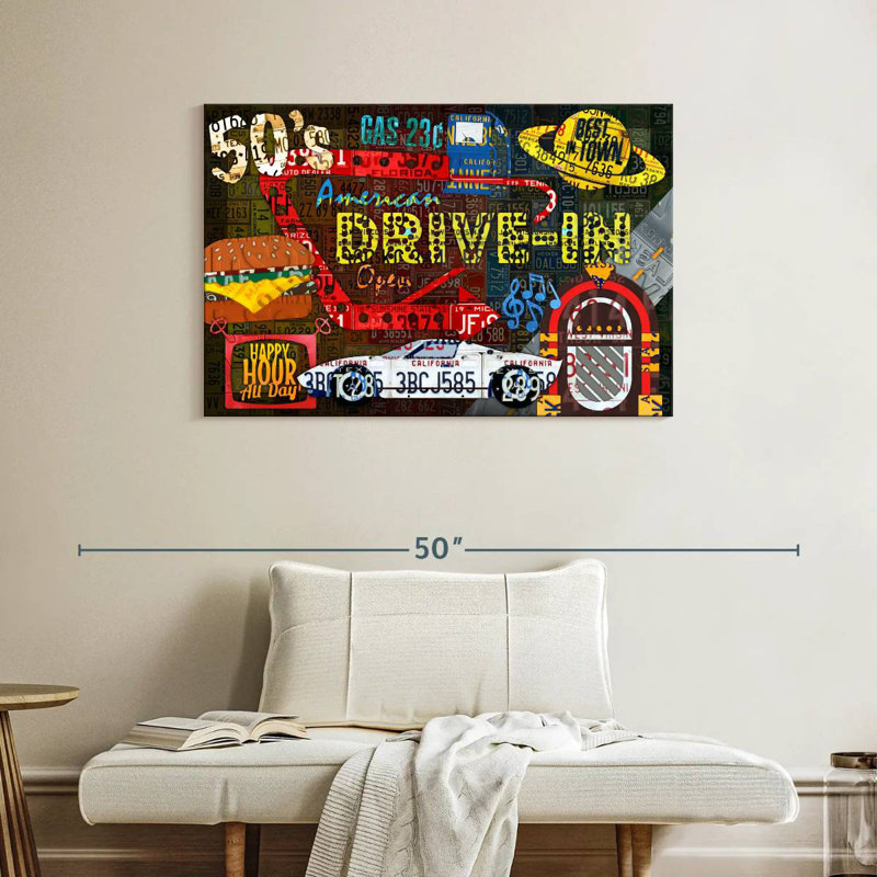 Keiraleigh American Driveins, H 26 po x l 39 po