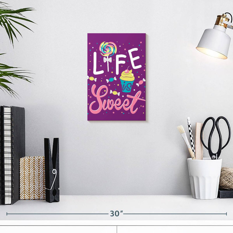 Tergel Life Is Sweet, H 12 po x l 8 po