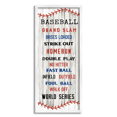 " Baseball Listed "