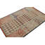 Moroccan Hand Knotted Geometric Area Rug-444064167