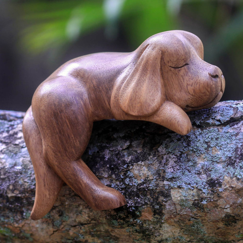 Figurine Edan Wood Cocker Spaniel, Brun