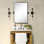 Miroir mural de salle de bain Woodvale-1159694389-1159694386