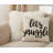 Maison Embroidered Pillow Cover