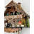  Hand-Crafted Cuckoo Clock Cottage with Motion & Music – 13"