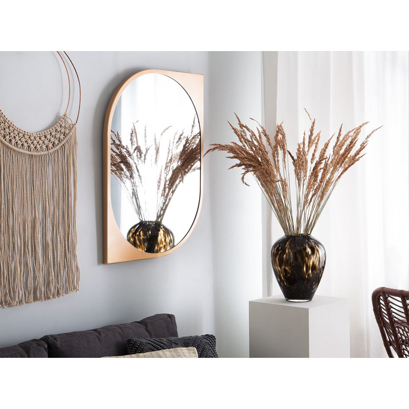 Bergeson Metal Flat Wall Mirror