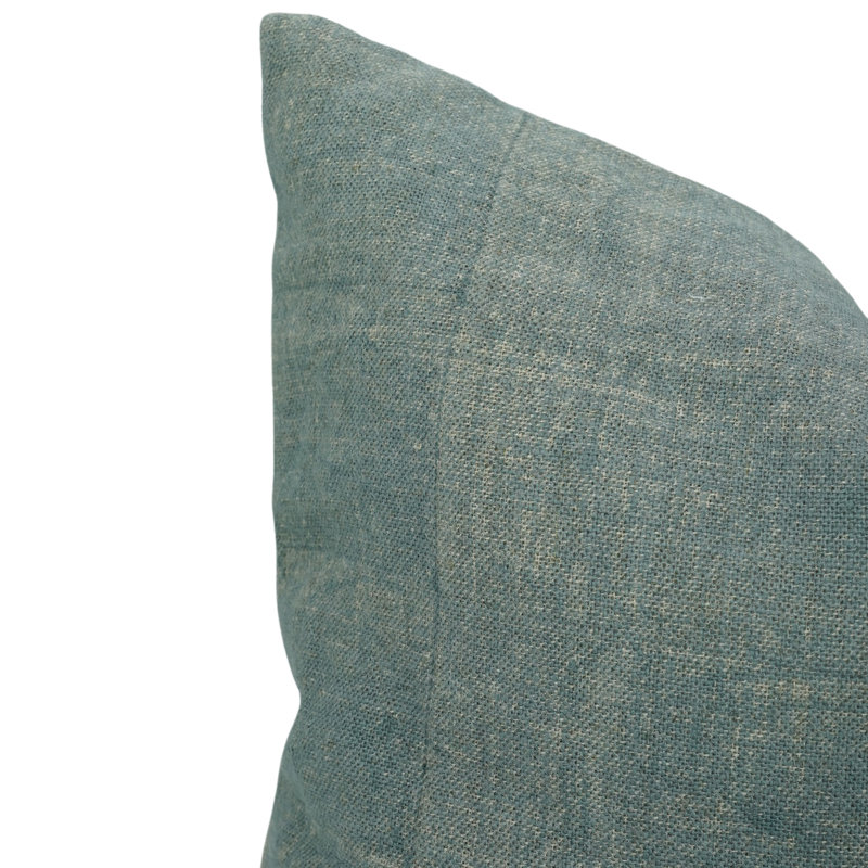 Housse de coussin bleu fait à la main Fab Divine, H 20 po x l 14 po