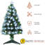Durham Lighted Artificial Fir Christmas Tree-1641991931