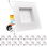 5"/6" Selectable CCT LED Retrofit Recessed Can Light