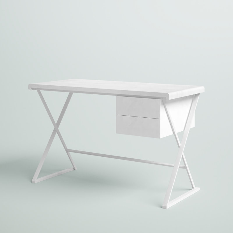 Metal Base Writing Desk